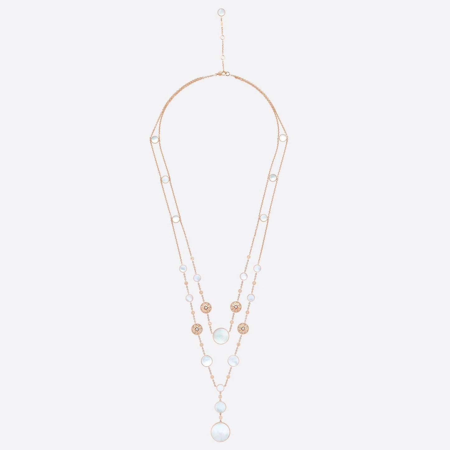 DA-JRDV94023 Eight Stars Large Chain Necklace