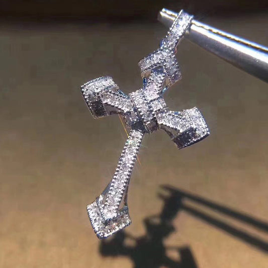 KDY-T1596080 Cross Cross Pendant-5