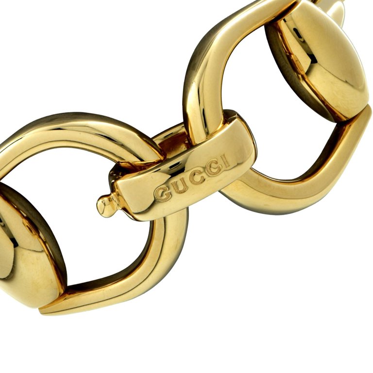 GC-133292 Light Gold Horsebit Activity Bracelet