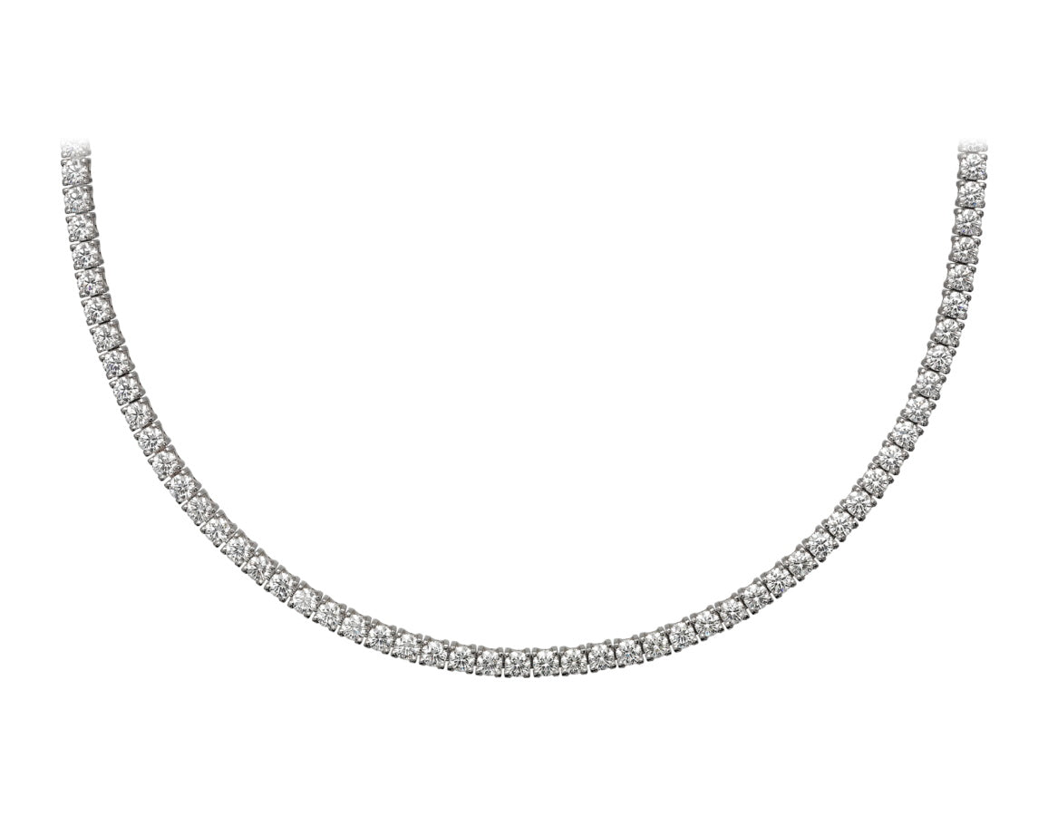 KDY-N7424159 four-claw inlaid necklace