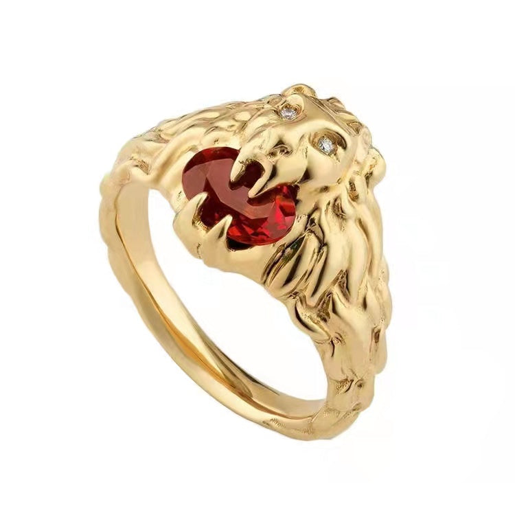 GC-627134 Lion Head Ring
