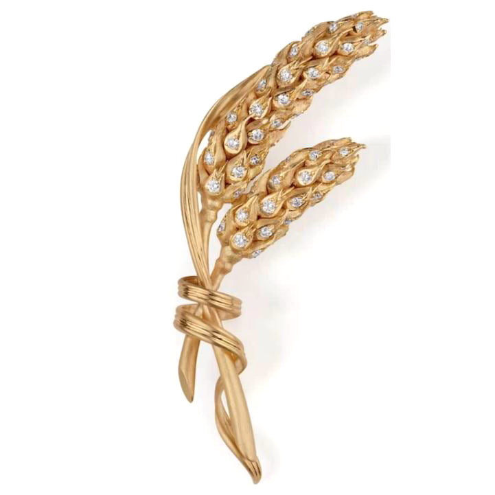 SM-118453 wheat ear brooch