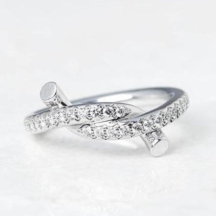 KDY-B4094900 twisted rope branch ring-6