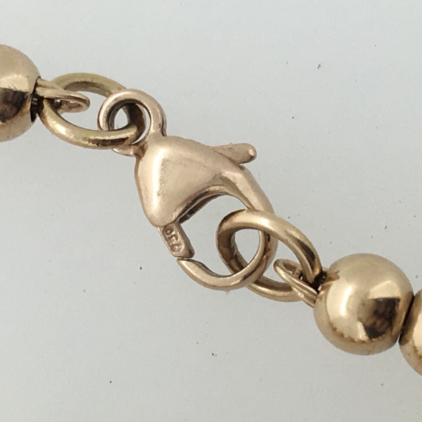 TIF67938476 guest version light gold bead flat heart-shaped bracelet