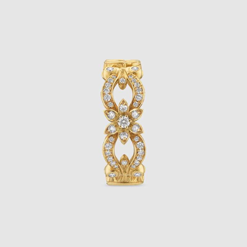 GC-629828 Letter Double GG Pattern Ring