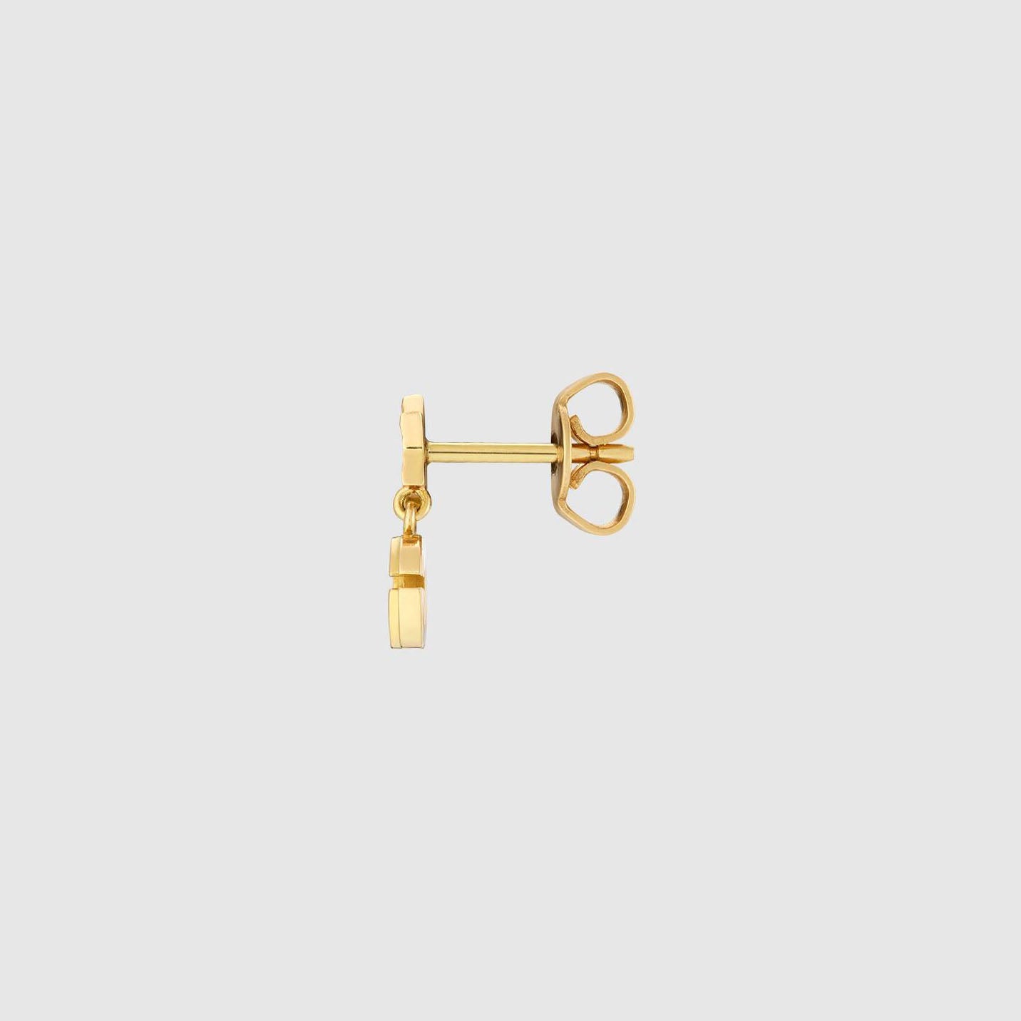 GC-648604 Double G letter star earrings