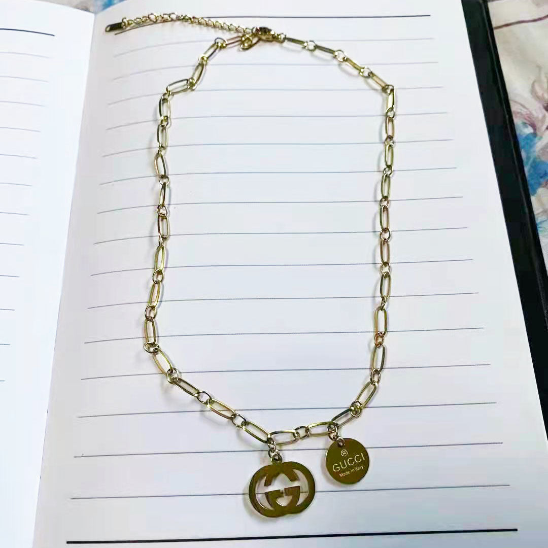GC-654642 Double G pendant necklace