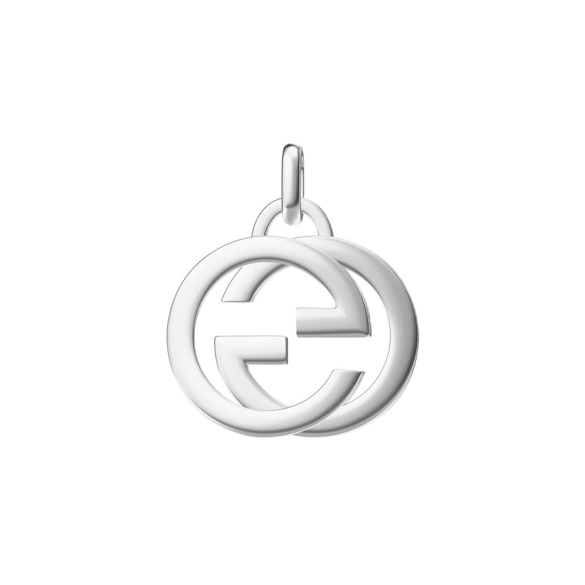 GC-463813 Double GG letters light gold pendant