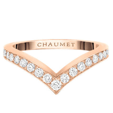 SM-082007 V-shaped curved ring half diamond 14# guest version