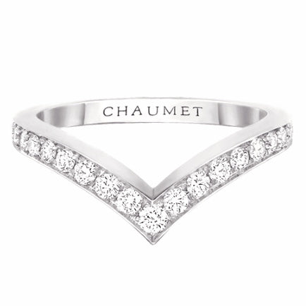 SM-082007 V-shaped curved ring half diamond 14# guest version