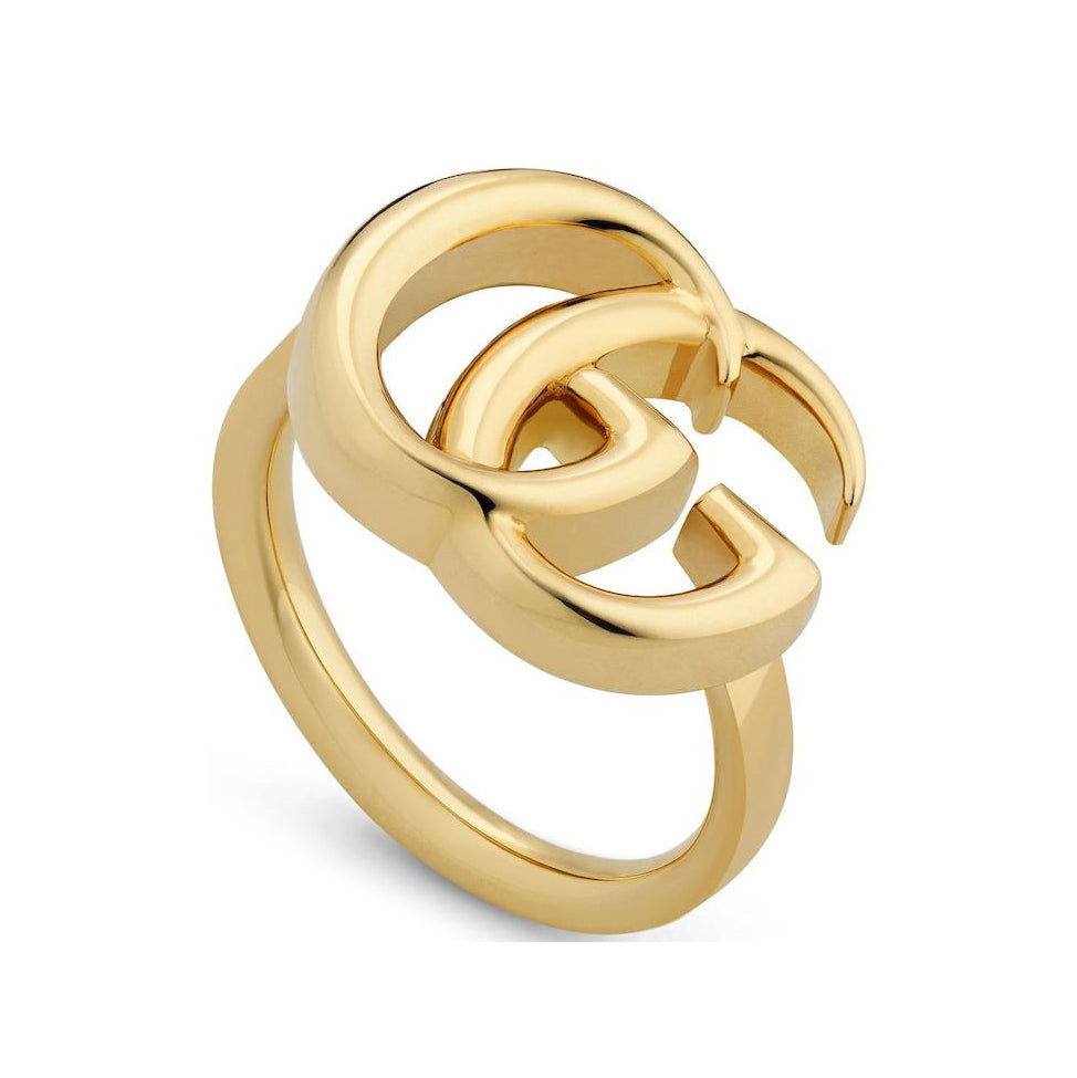 GC-525690 light gold double G ring