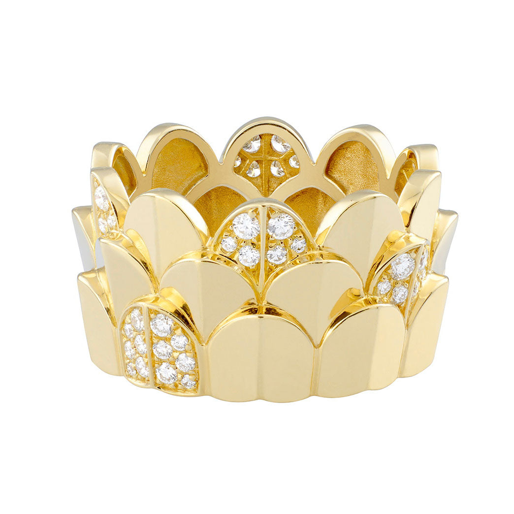 FD4B0749 three-layer half diamond pineapple
