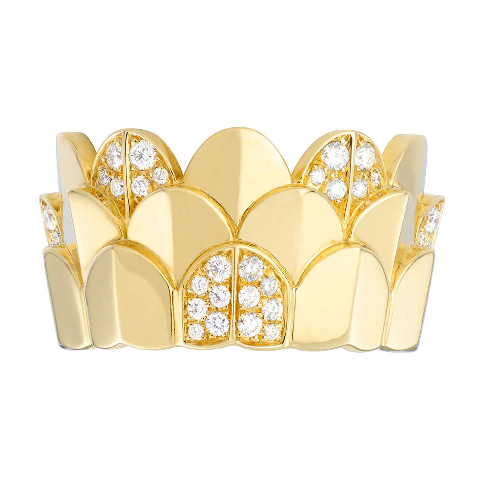 FD4B0749 three-layer half diamond pineapple