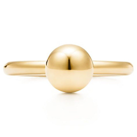 TIF1994269 light gold small ball ring 16#