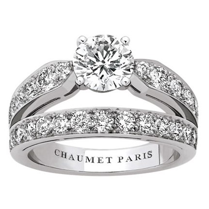 SM-081802 Cross Four-Prong Crown Wishbone Women's Diamond Ring
