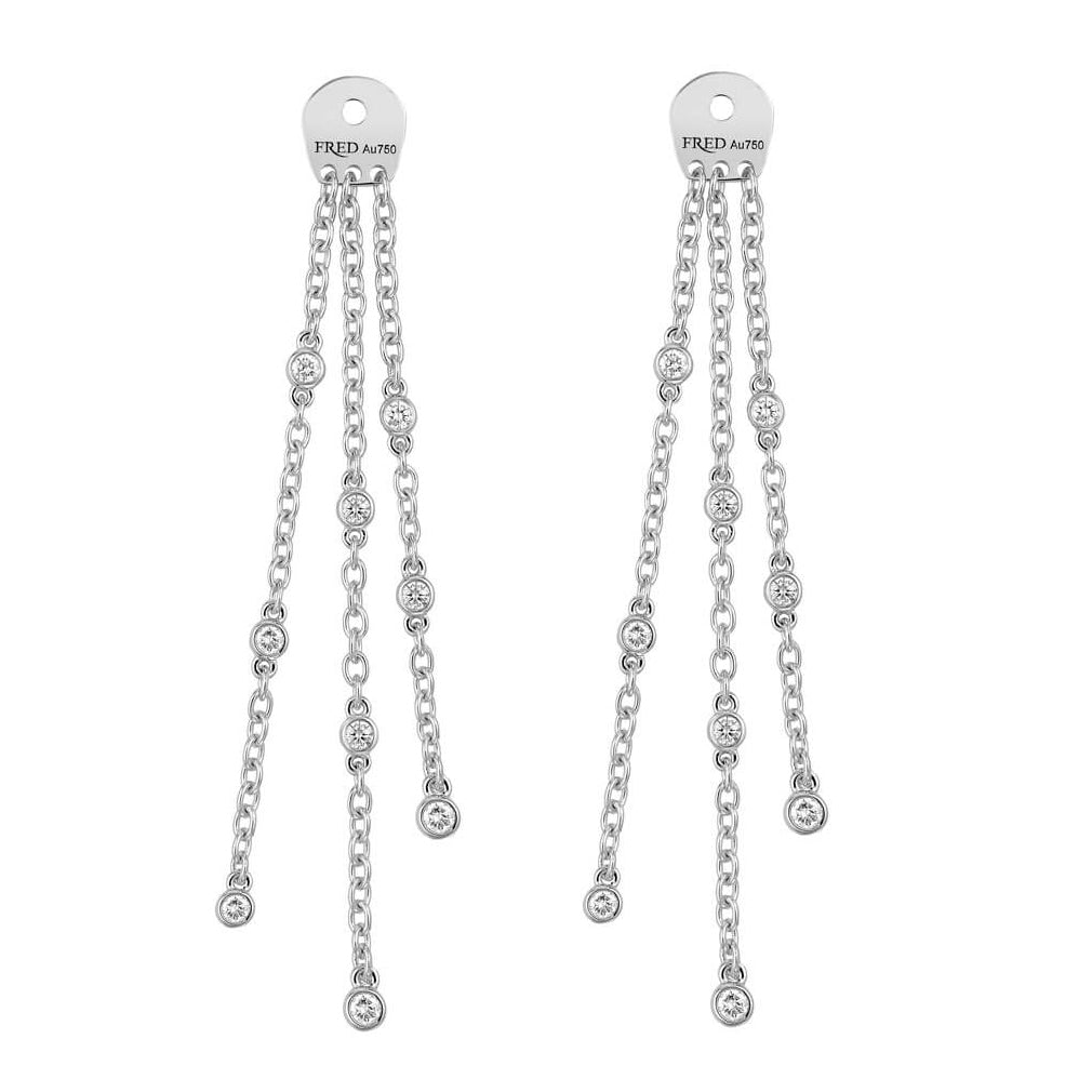 FLD-8B0269 long chain earrings single accessory