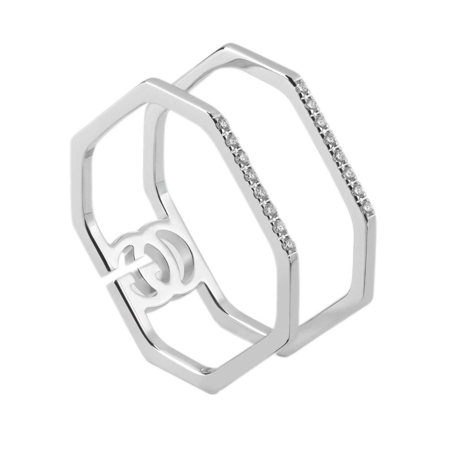 GC-357123 Letter GG line ring