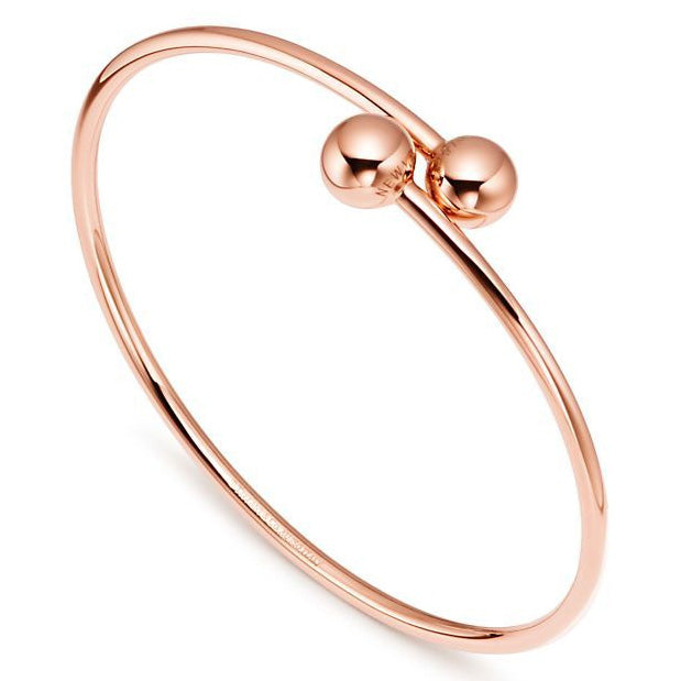 TIF59520525 small light gold ball wrap bracelet