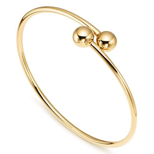 TIF59520525 small light gold ball wrap bracelet