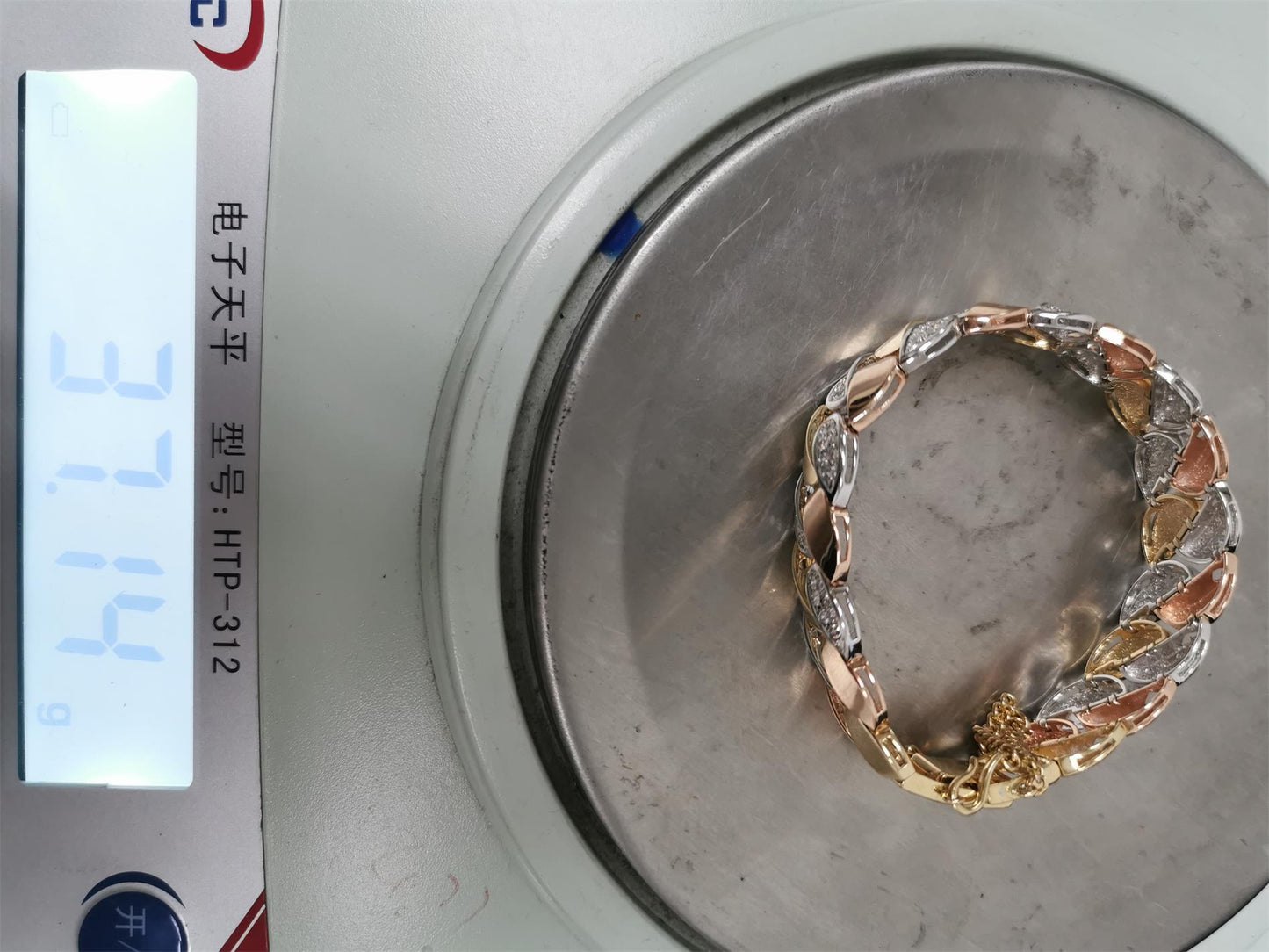 KDY-E6248630 watermelon-shaped half-diamond bracelet guest version
