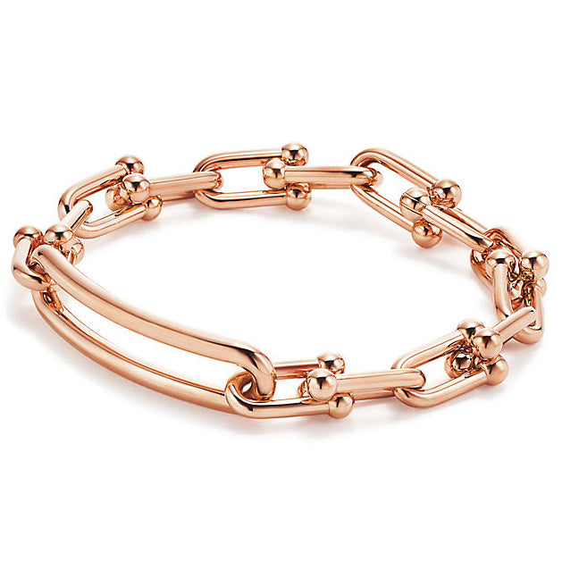 TIF7236292 light gold ball bracelet