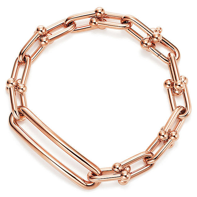 TIF7236292 light gold ball bracelet