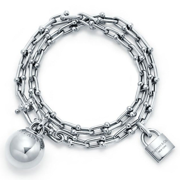 TIF70257546 guest version light gold ball lock winding bracelet