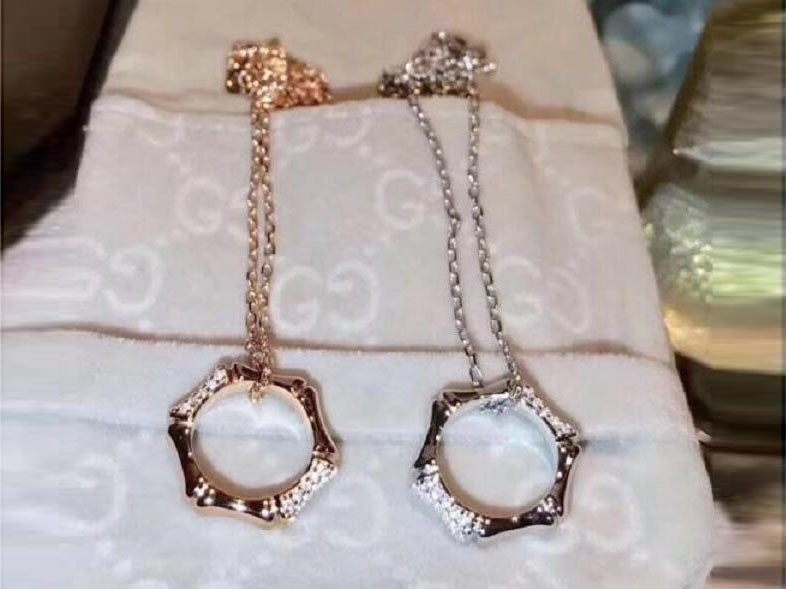 GC-175827 Bamboo Ring Pendant