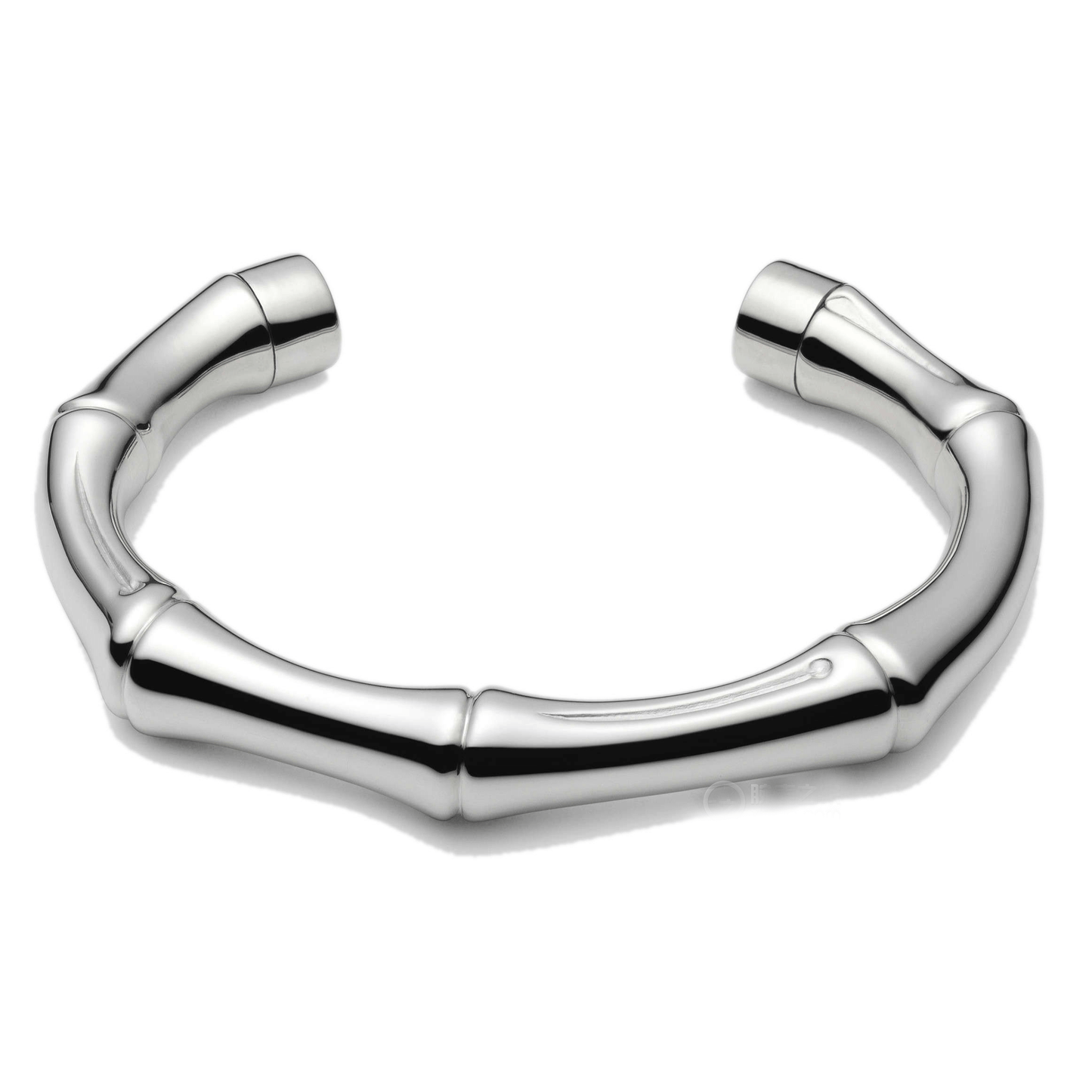 GC-272646 Bamboo light gold open bracelet
