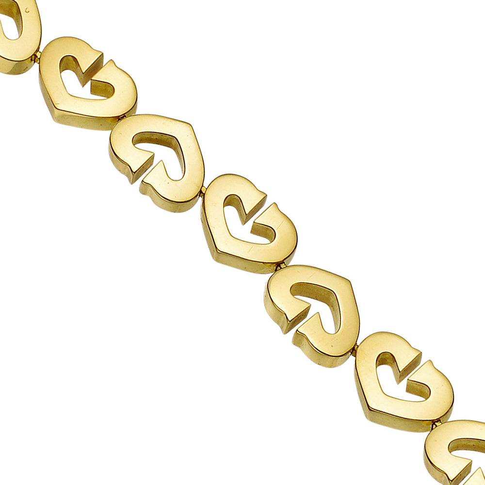 KDY-B7211121 mixed heart bracelet