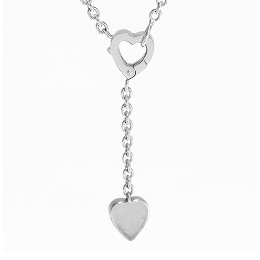 KDY-D7657814 Double Heart Shape Pendant-2
