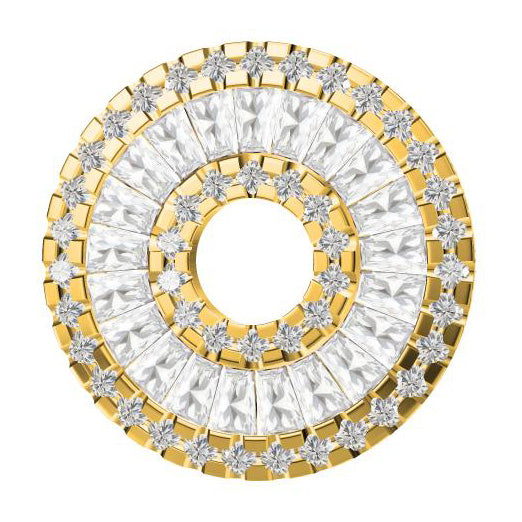 TIF16061467 round trapezoidal pendant