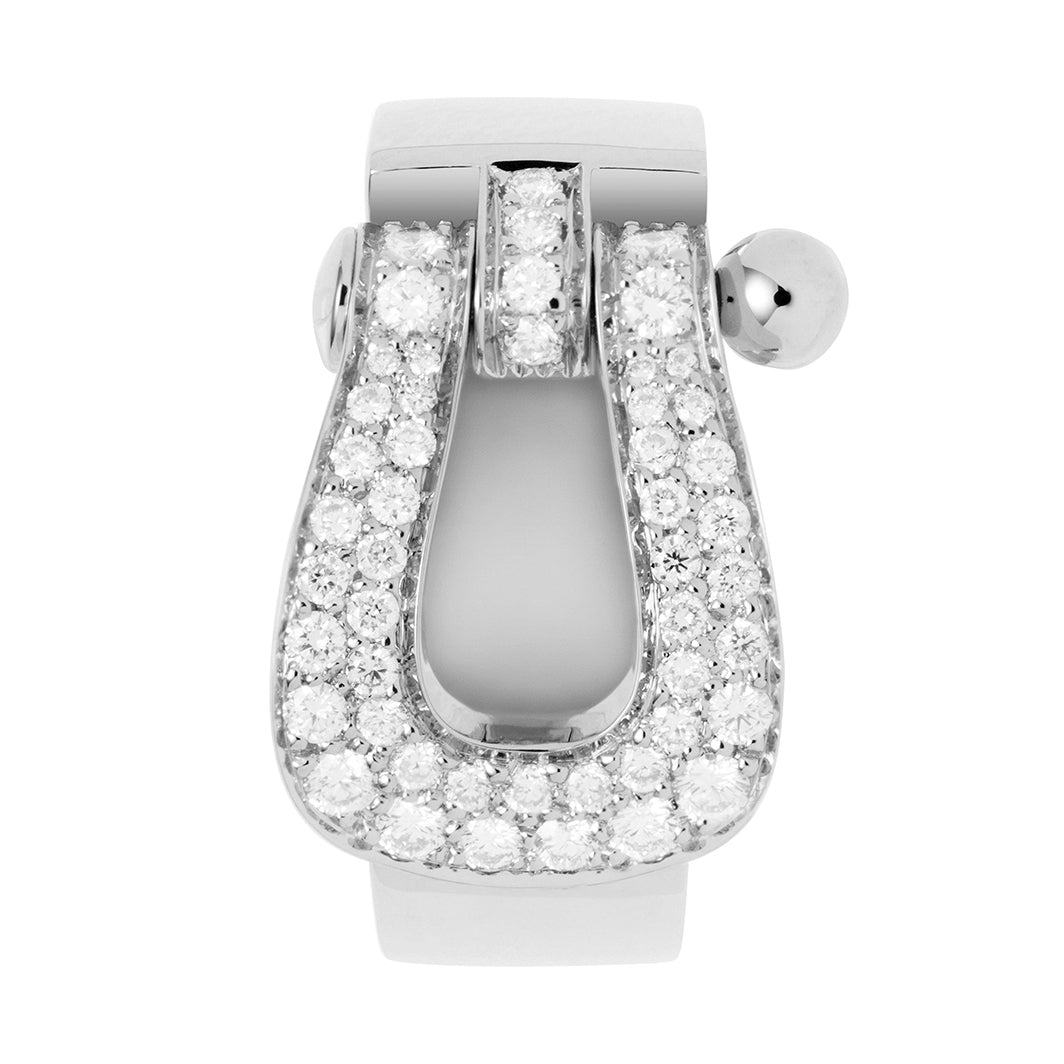 FLD-4B0351 Horseshoe style, large size, half inlaid
