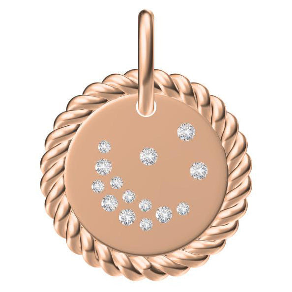 TIF73459743 twisted rope disc diamond pendant
