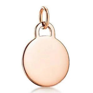 TIF47275169 light gold round tag pendant