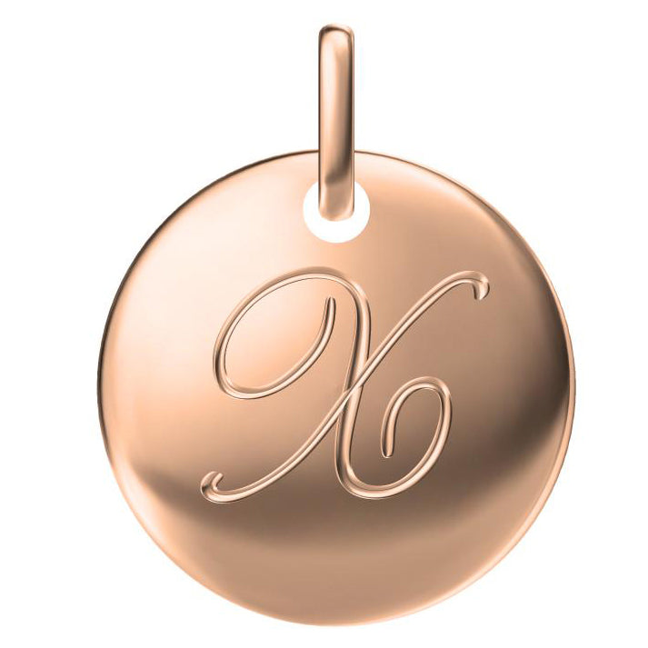 TIF10797902 disc letter X pendant