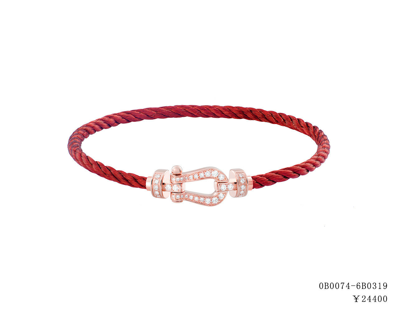 FLD-0B0077-6B0309 full diamond medium guest version bracelet