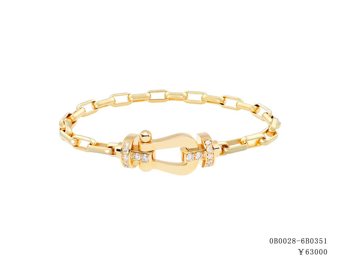 FLD-0B0030-6B0352 half-set large bracelet