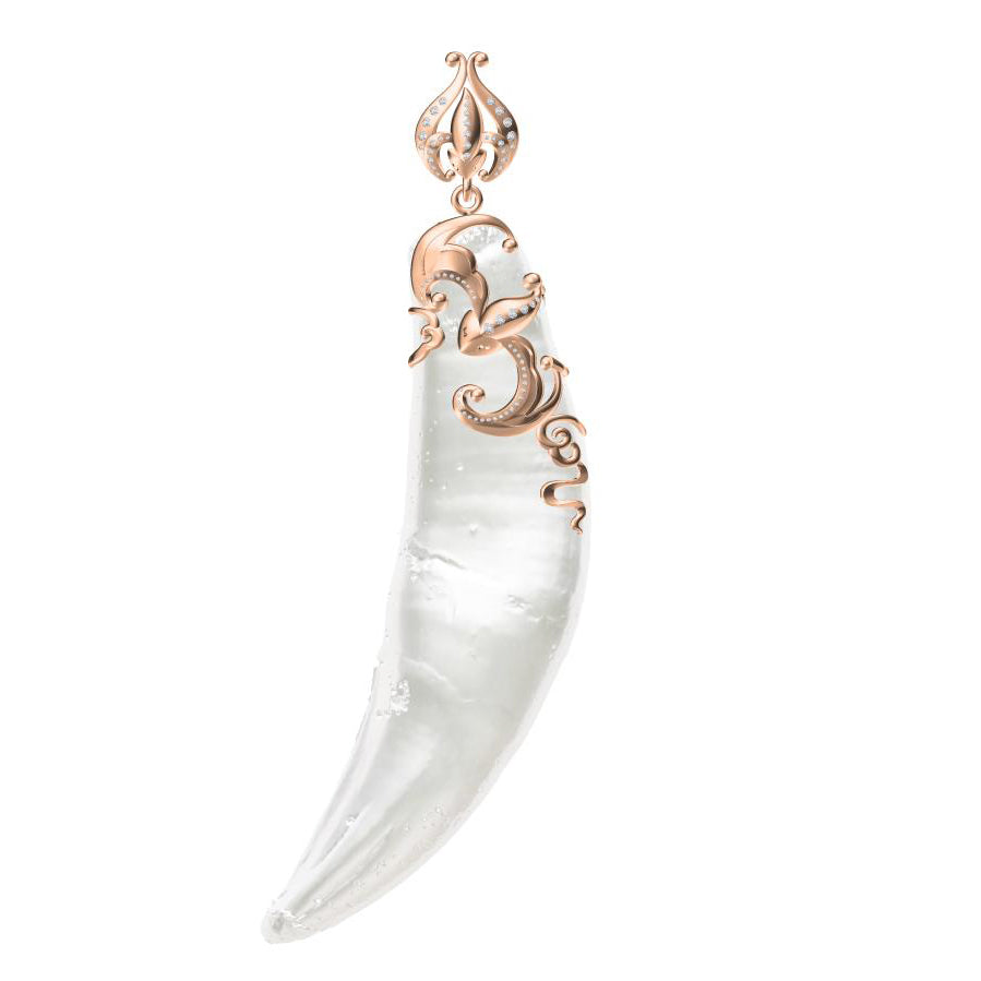 GC-YBG904333778 tiger tooth pendant