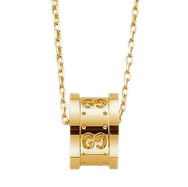 GC-214169 Double G light gold pendant