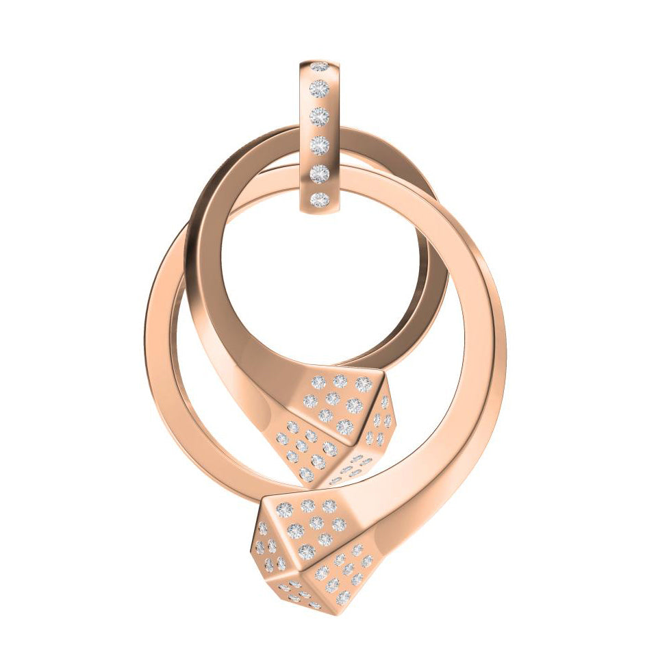 GC-913549 Langtou diamond pendant