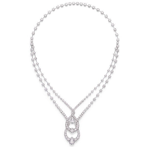 SM-247998 necklace special-shaped diamond (number of secondary stones: 111)
