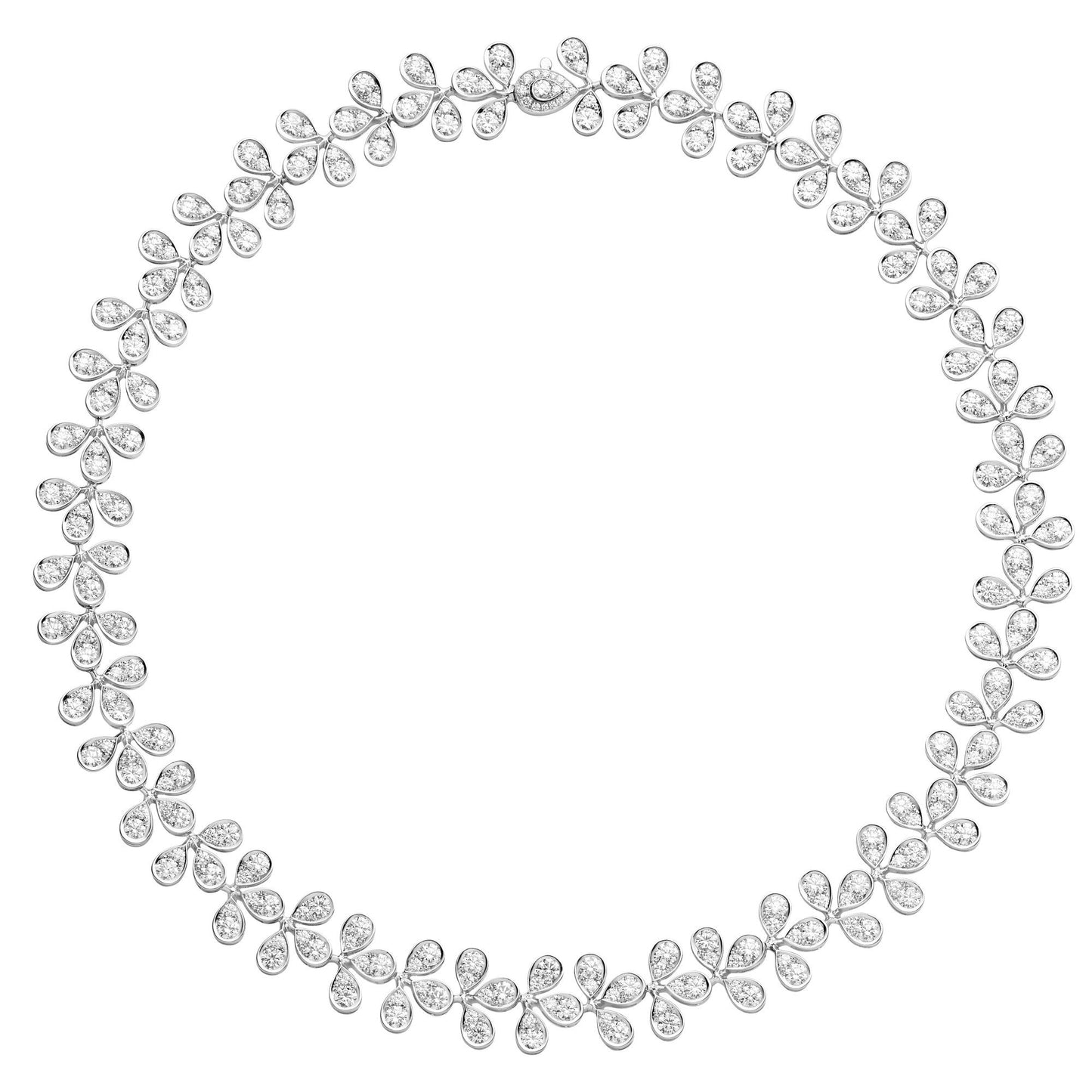 SM-083513 drop-shaped scarf necklace