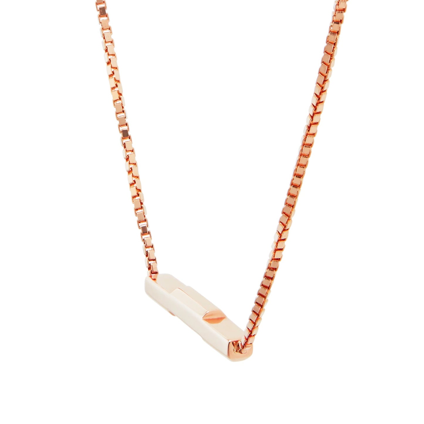 GC-662108 tooth pattern light gold special-shaped ladder arm pendant