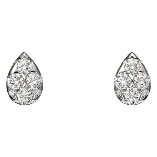 KDY-N8515101 Star Claw Water Drop Stud Earrings
