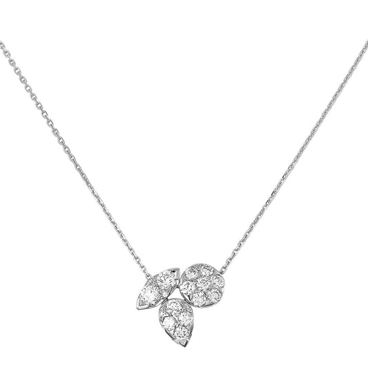 KDY-N7424284 Star Claw Leaf Water Drop Bracelet Pendant Necklace