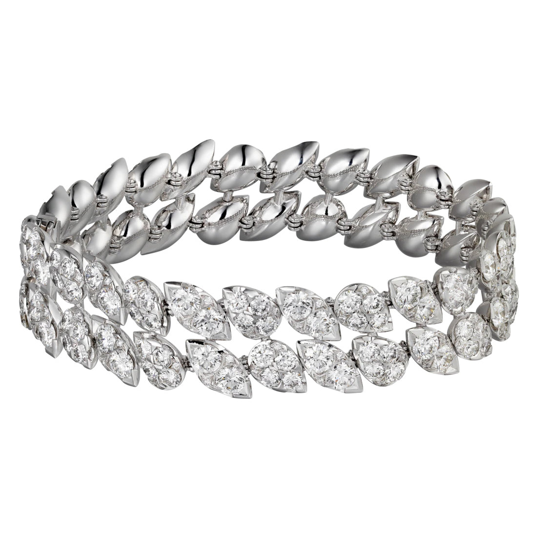 KDY-N6713117 Star Claw Leaf Water Drop Bracelet
