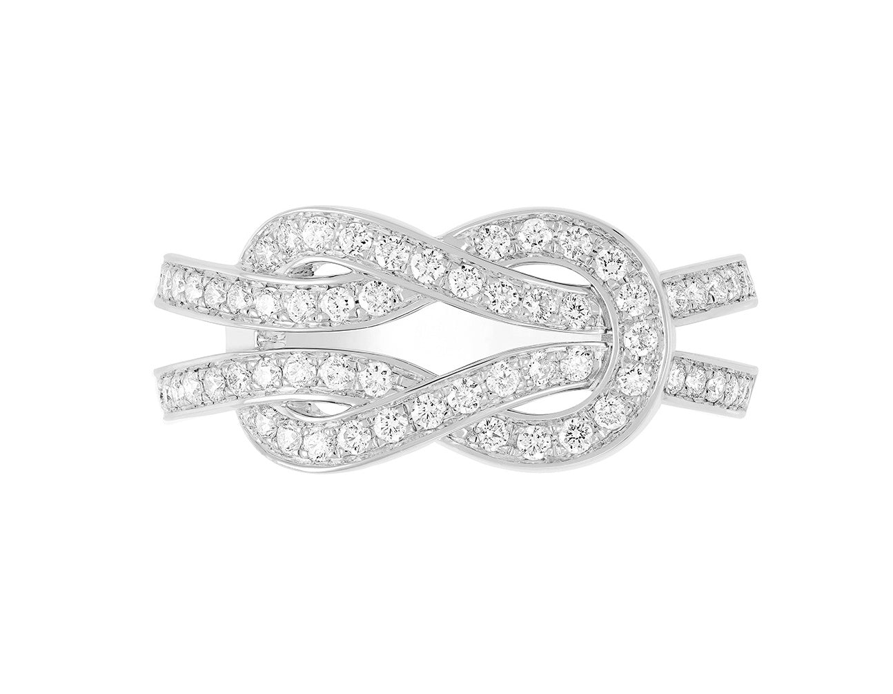 FLD-4b0899, twisted rope style, full of diamonds, medium size