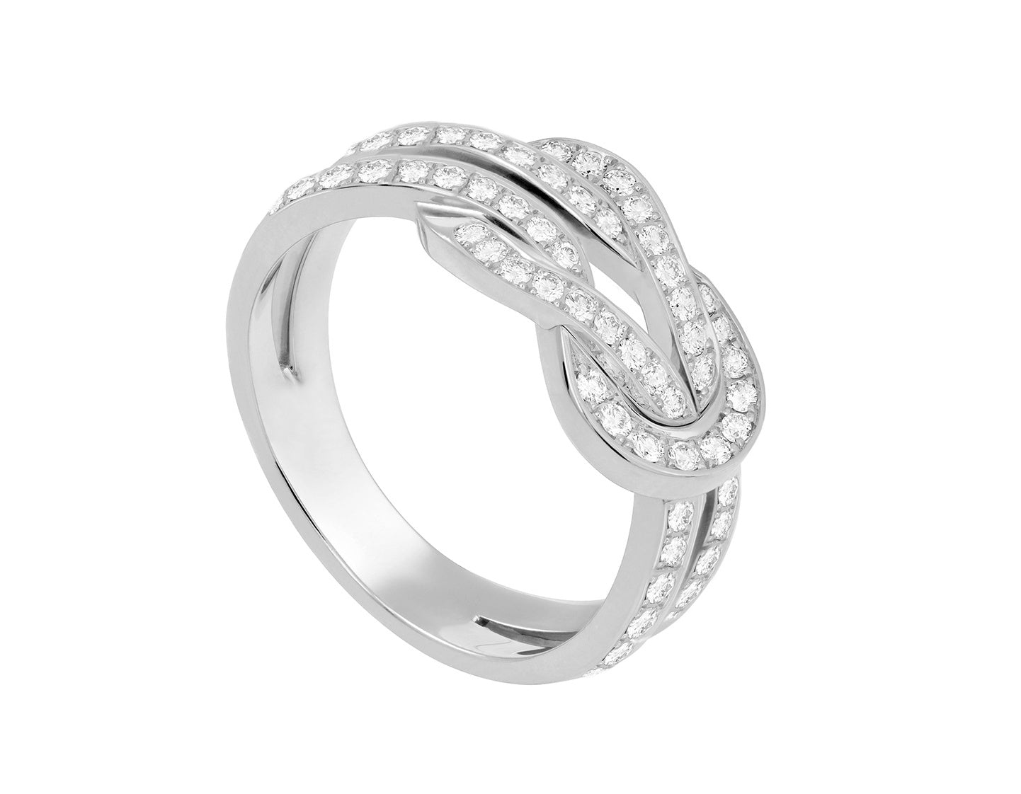 FLD-4b0899, twisted rope style, full of diamonds, medium size