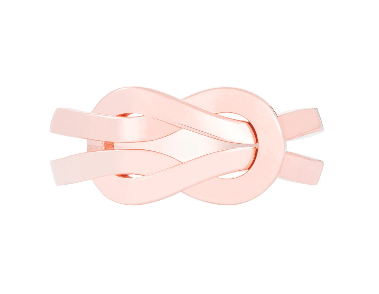 FLD-4B0844 medium twisted rope light gold ring